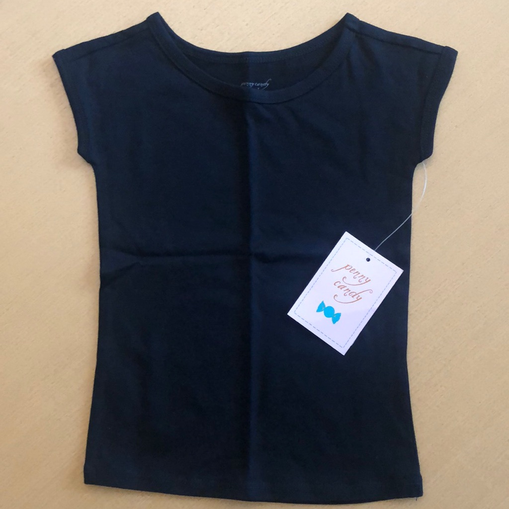Solid Black Tee